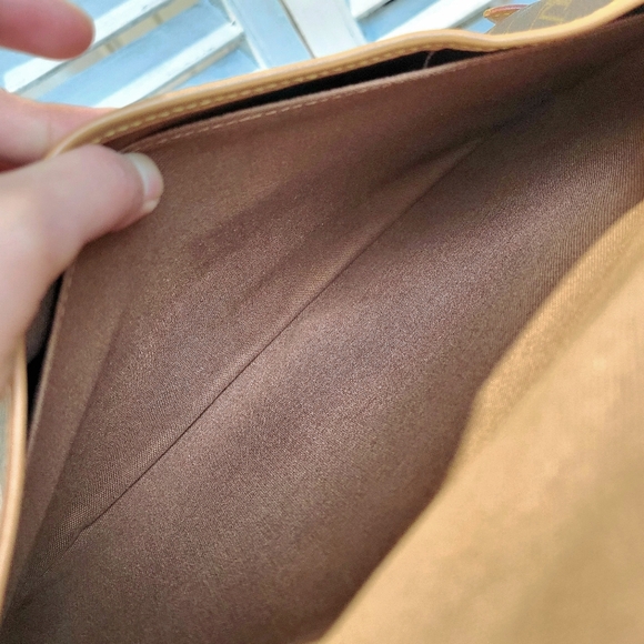 💕DISCONTINUED Very Rare Crossbody/Messenger Louis Vuitton Saumur 30 Monogram - Picture 15 of 16
